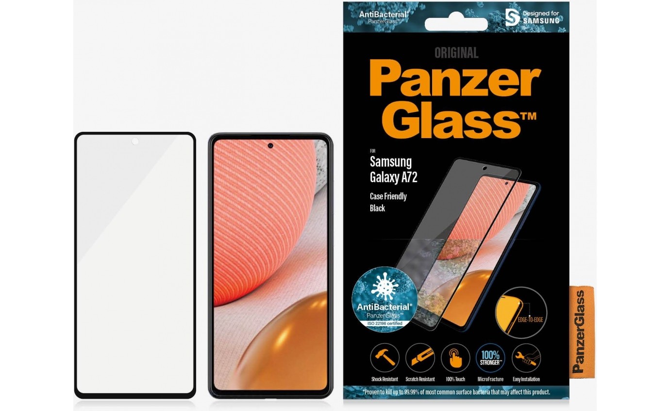 Panzerglass Screen Protector for Samsung Galaxy A72 7255