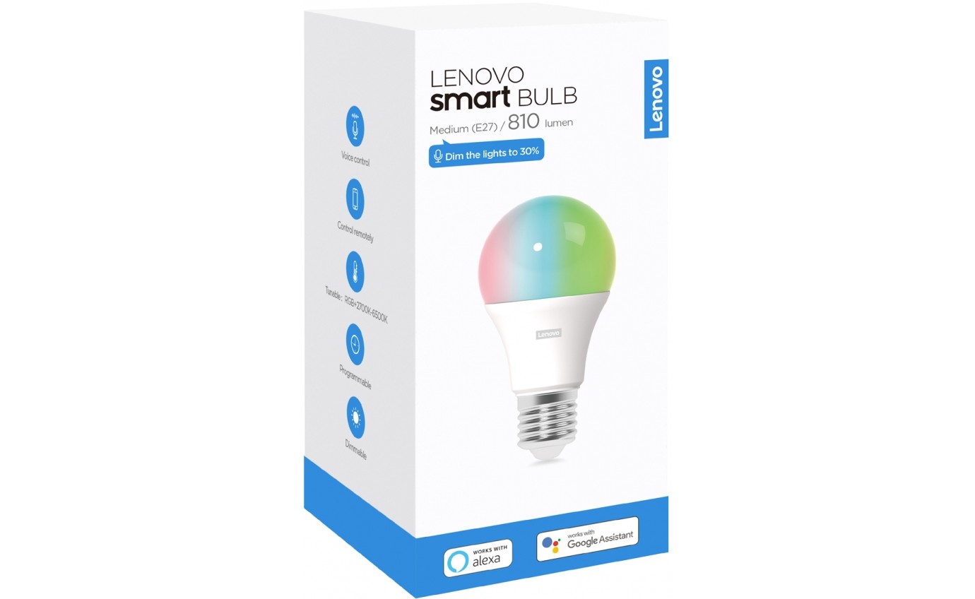 Lenovo Smart Bulb (E27) [Colour] ZG38C02997
