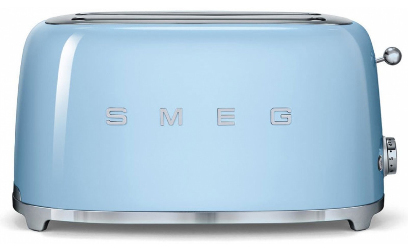 Smeg 50s Retro Style 4 Slice Toaster (Pastel Blue) TSF02PBAU