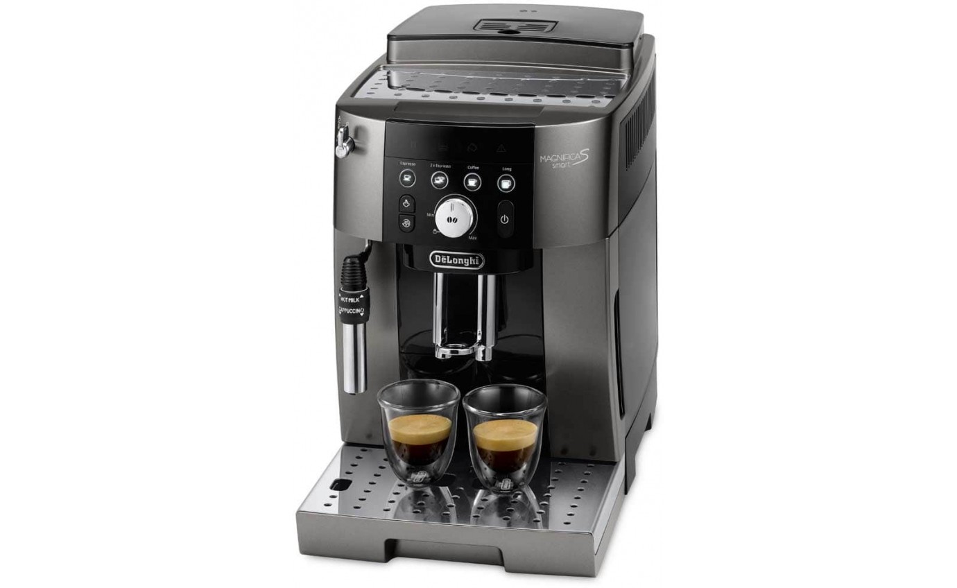 DeLonghi Magnifica S Plus Smart Automatic Coffee Machine (Titanium) ECAM25033TB