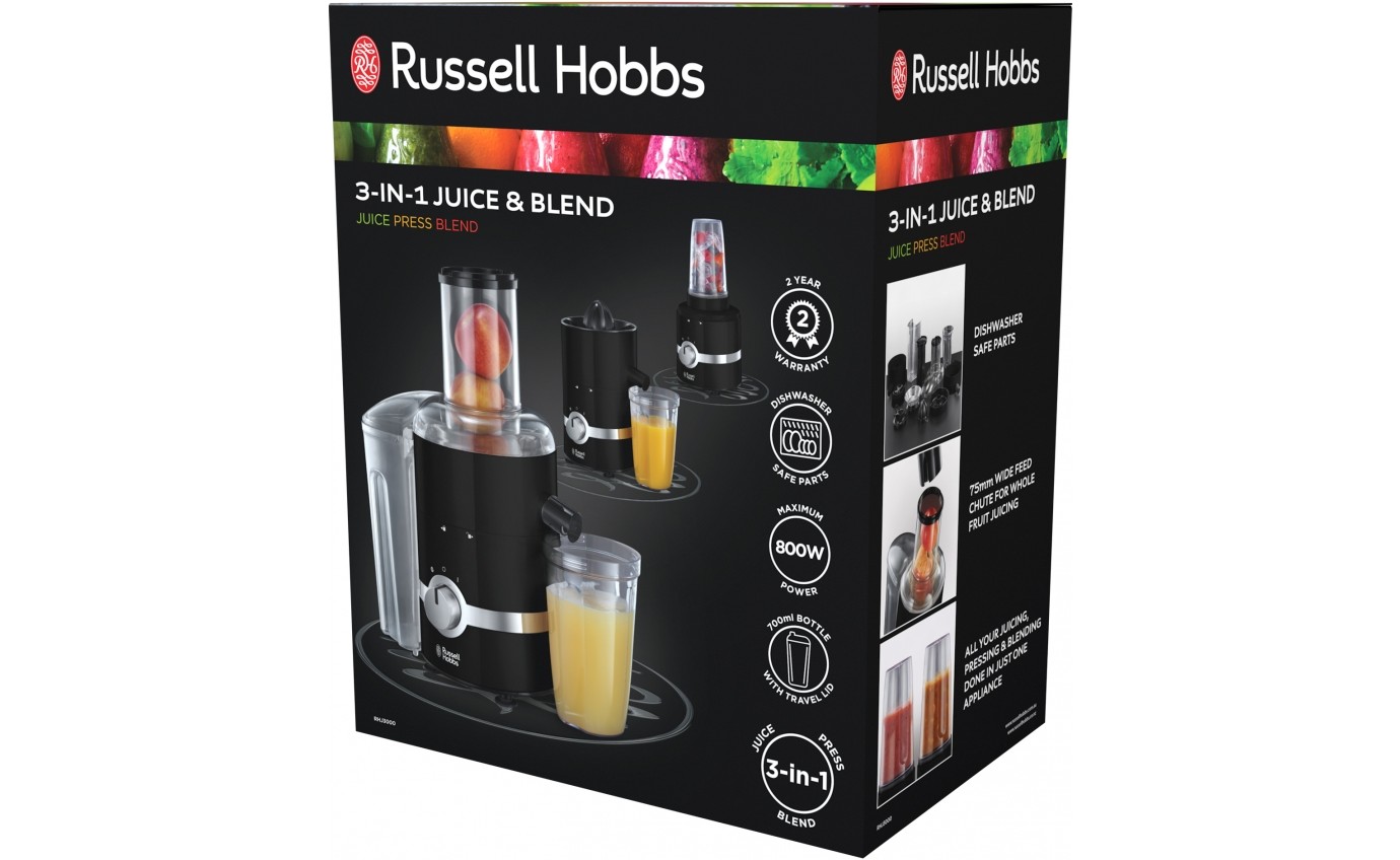 Russell Hobbs 3-in-1 Juice & Blend RHJ3000