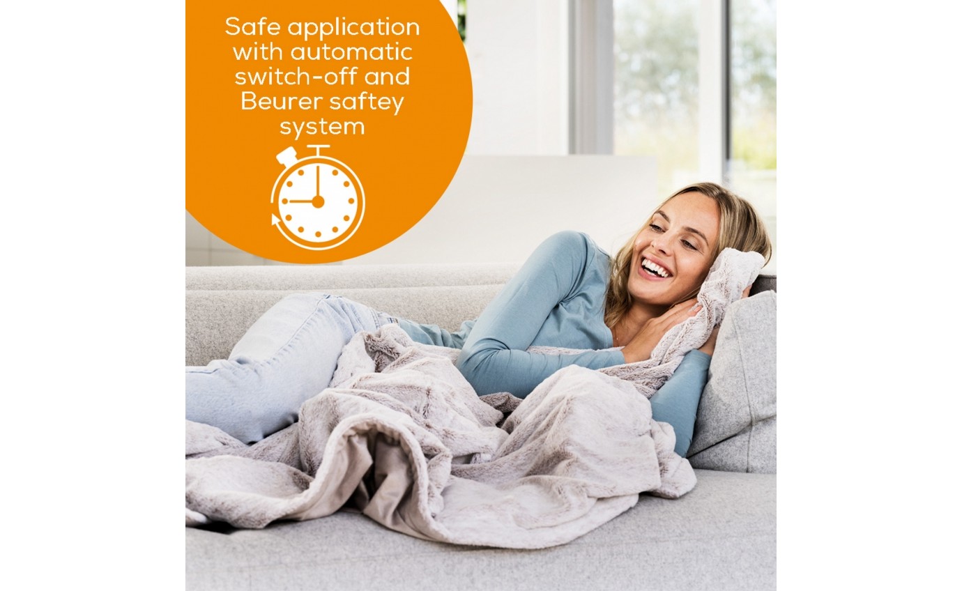 Beurer Nordic– Super Cosy Heated Throw (Toffee) HD75T