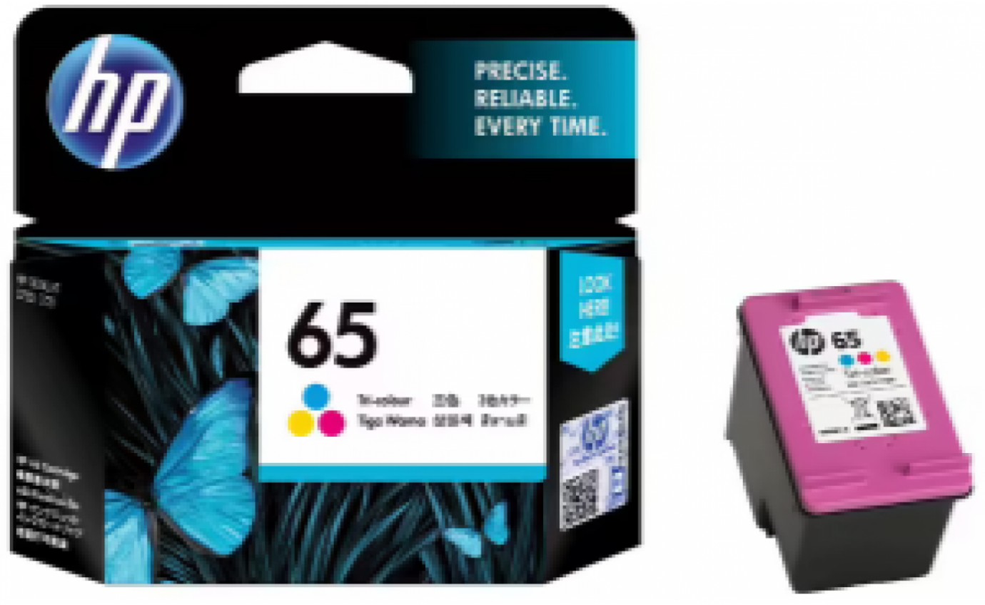 HP 65 Tri-color Original Ink Cartridge 3349080