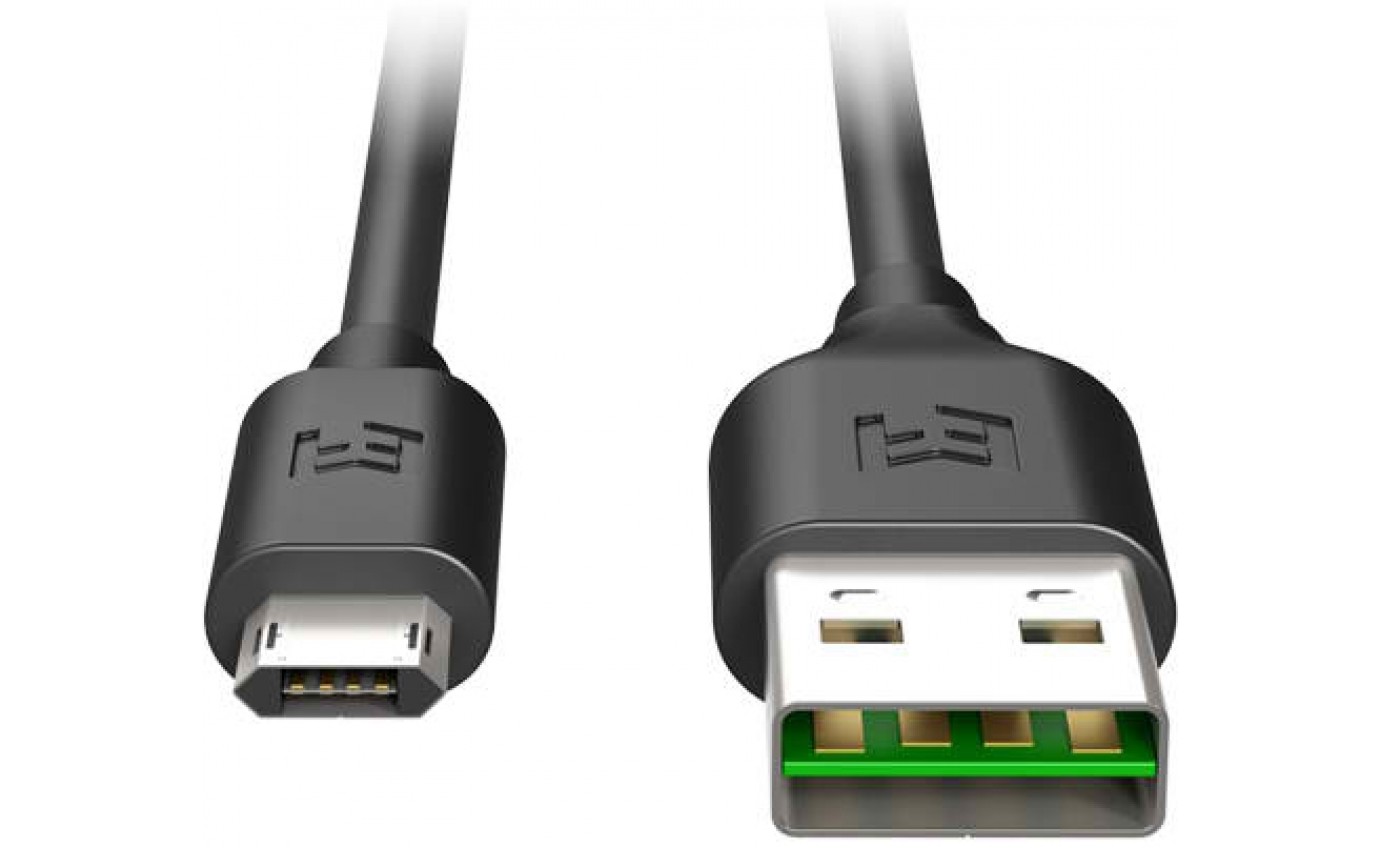 EFM Flipper Reversible Micro USB Cable (2m) [Black] EFPCAUL900BLA