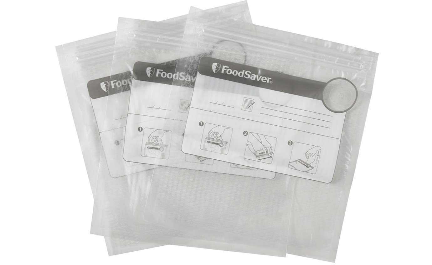 FoodSaver Reusable Vacuum Zipper Bags (35 Pack) VS0500