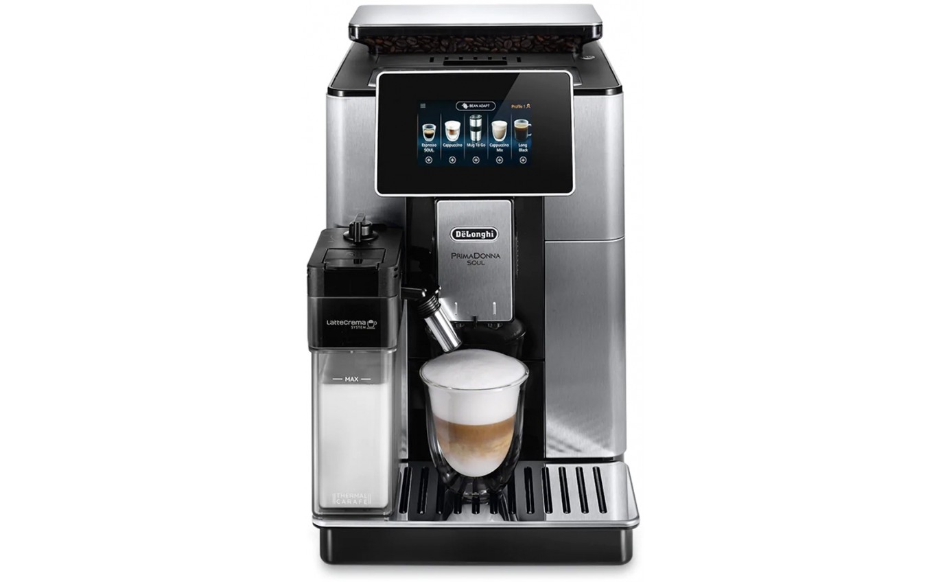 DeLonghi PrimaDonna Soul Automatic Coffee Machine ECAM61075MB