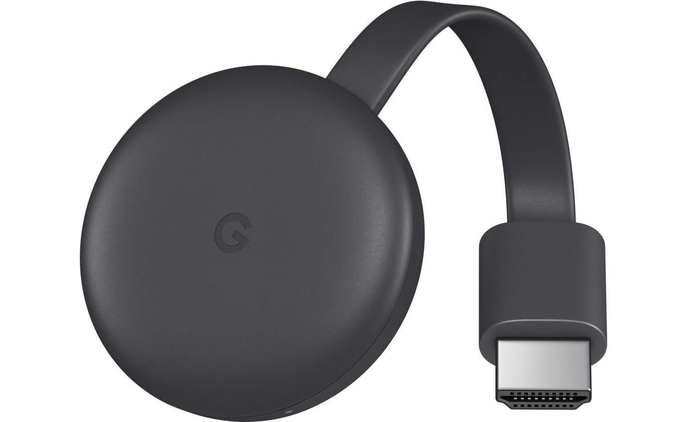Google Chromecast [3rd Gen] (Charcoal Grey) GA00439AU