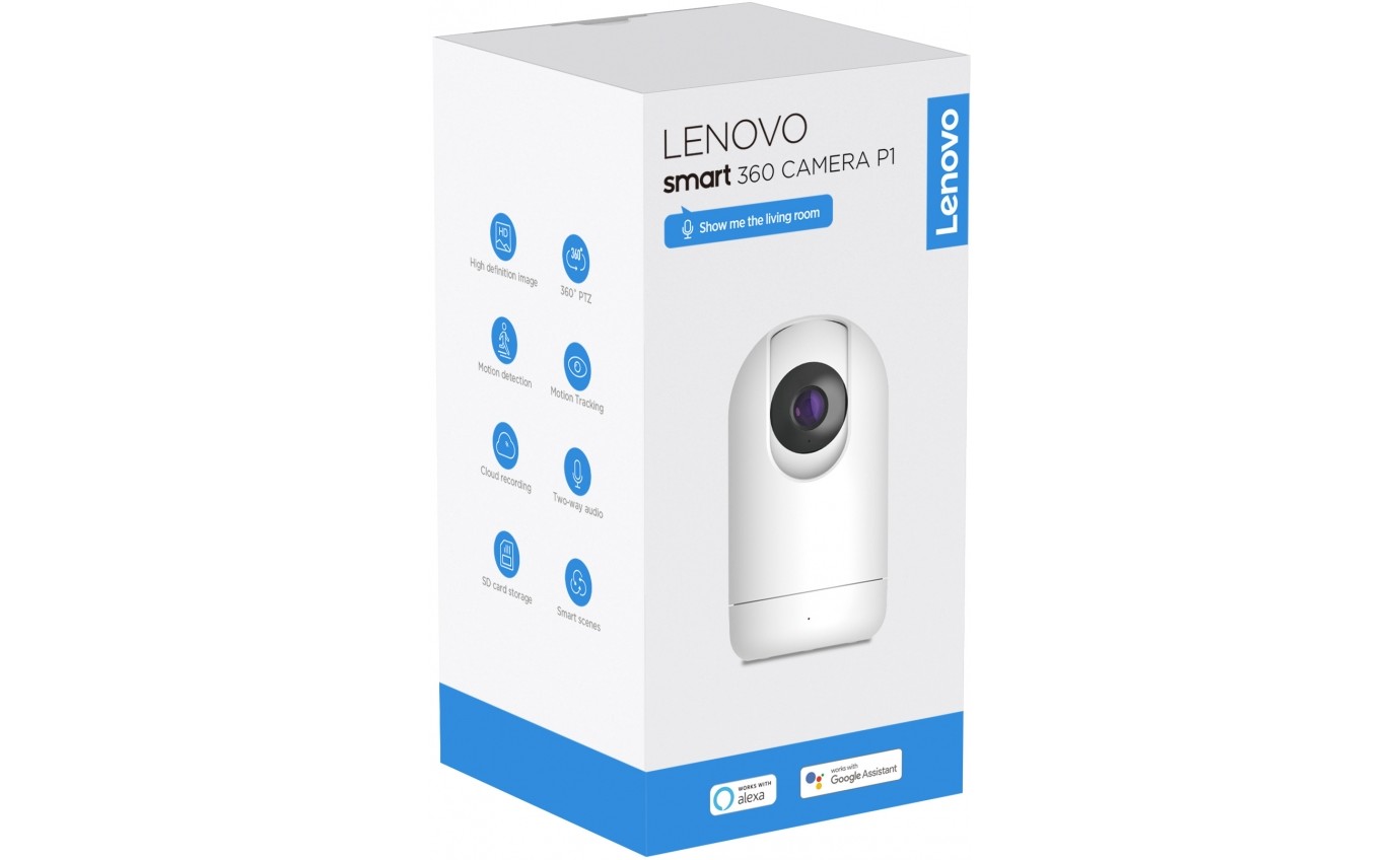 Lenovo Smart 360 Pan & Tilt Security Camera ZG38C02931
