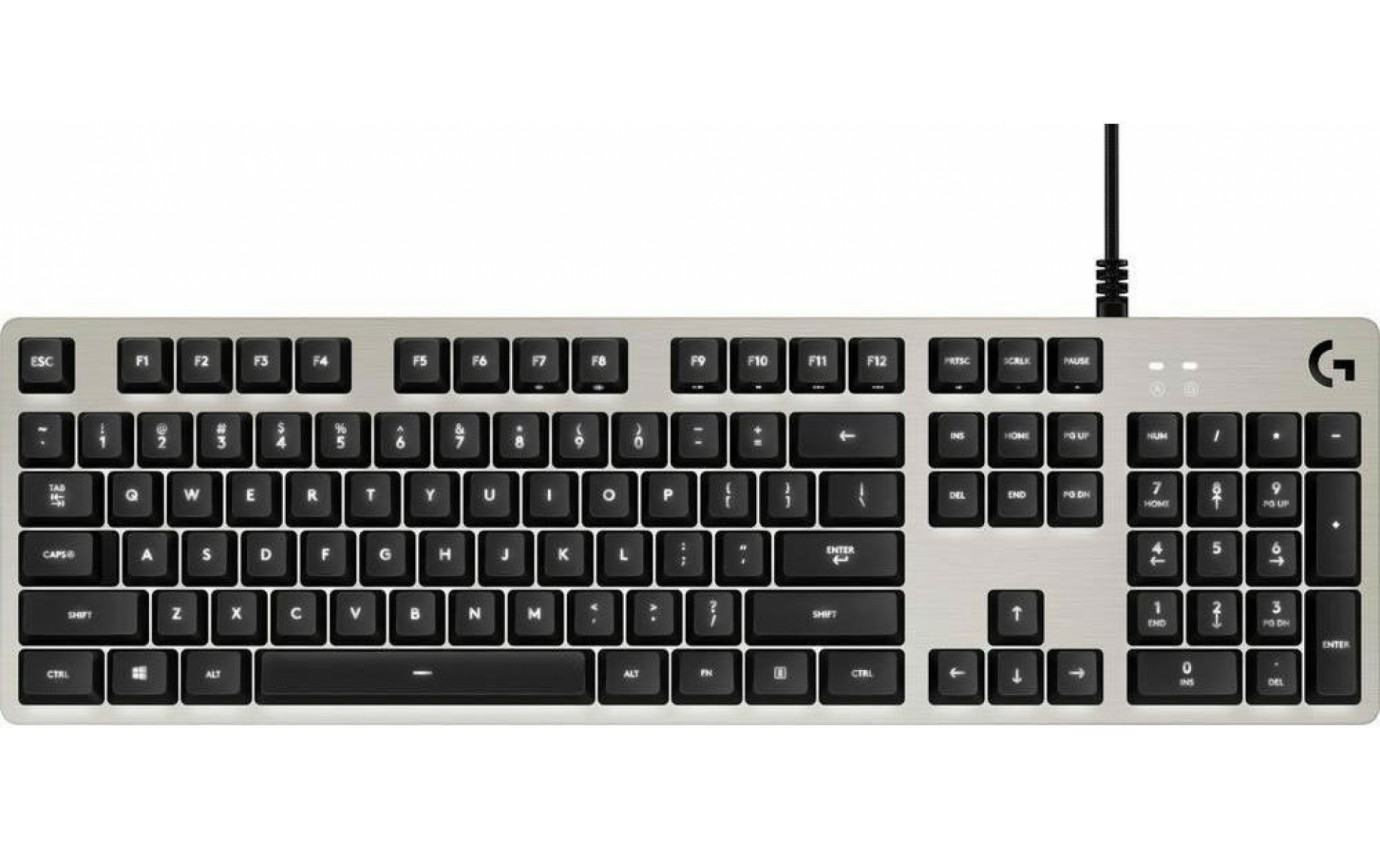 Logitech G413 Mechanical Gaming Keyboard (Silver) 920008477