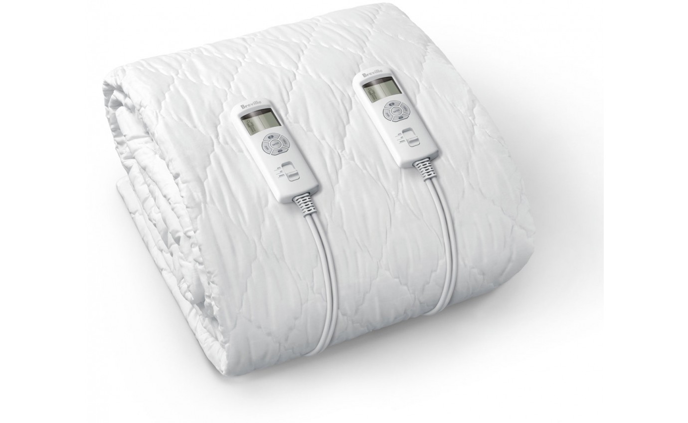 Breville BodyZone Connect King Quilted Fitted Heated Blanket LZB558WHT
