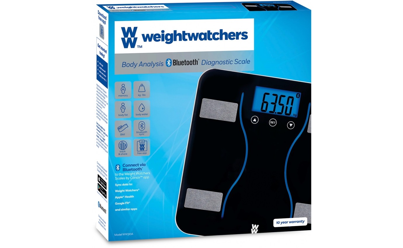 Weight Watchers Body Analysis Diagnostic Bathroom Scales WW310A