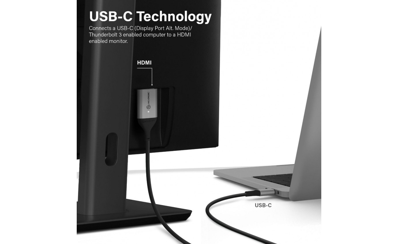 Alogic USB-C to HDMI Cable (1m) ULCHD01SGR