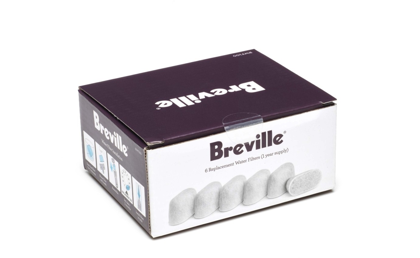 Breville Coffee Machine Water Filters (6 Pack) BWF100