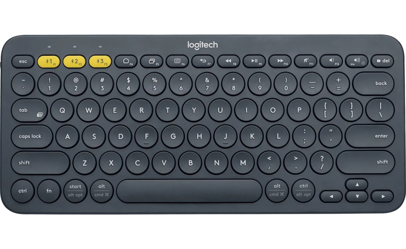 Logitech K380 Multi-Device Bluetooth Keyboard (Black) 920007596