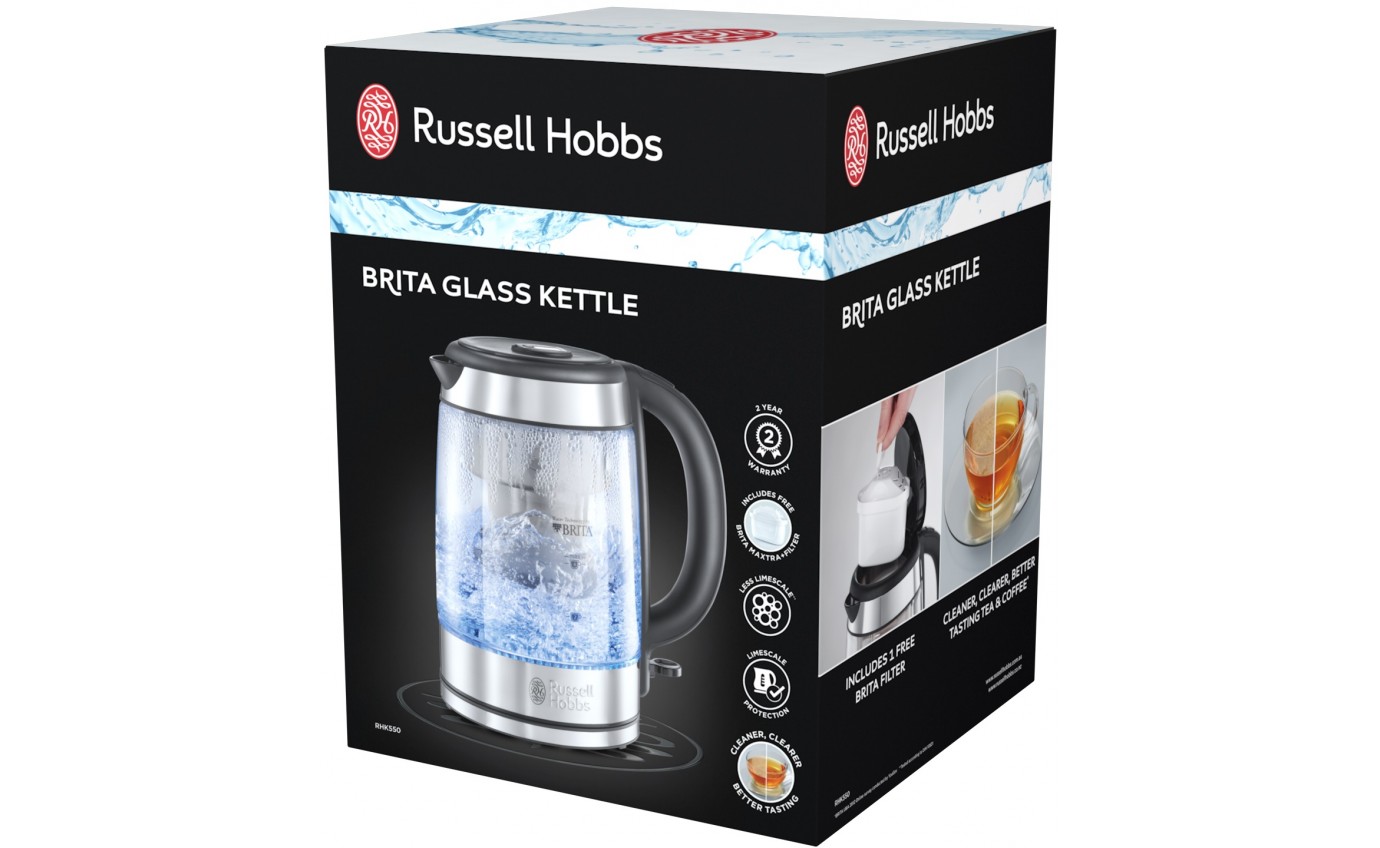 Russell Hobbs Brita Glass Kettle RHK550
