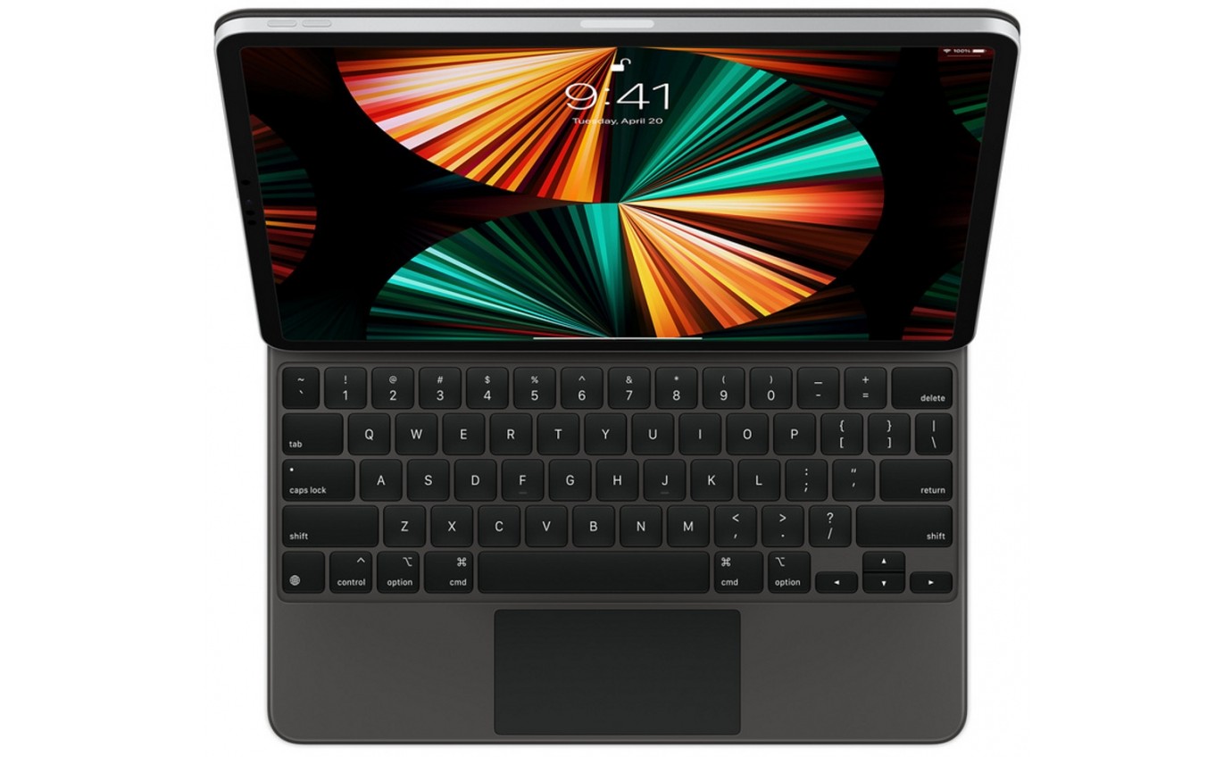 Apple Magic Keyboard for iPad Pro 12.9-inch (3rd/4th/5th Gen) [Black] MJQK3ZAA