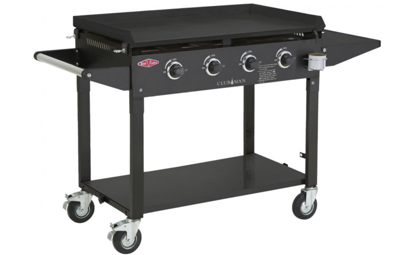 BeefEater Discovery Clubman 4 Burner Portable BBQ (Black Enamel) BD16640