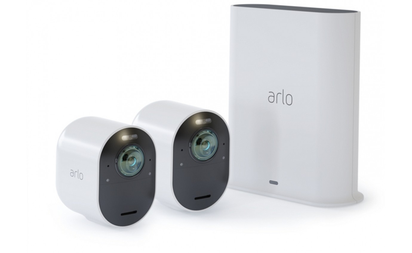 Arlo Ultra 2 Spotlight 4K Security Camera System (2 Pack) VMS5240200AUS