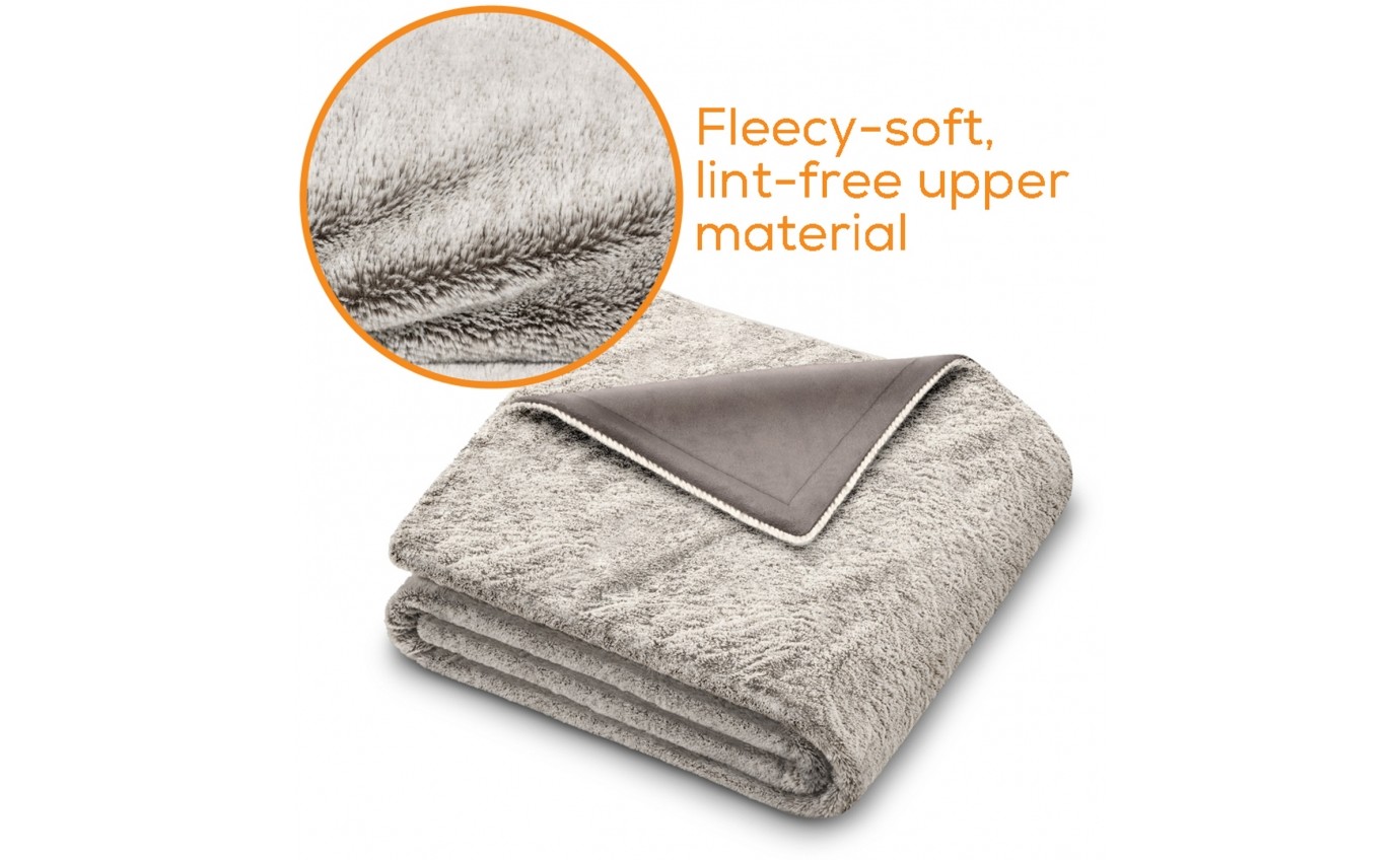 Beurer Nordic Super Cosy Heated Throw (Toffee) HD75T
