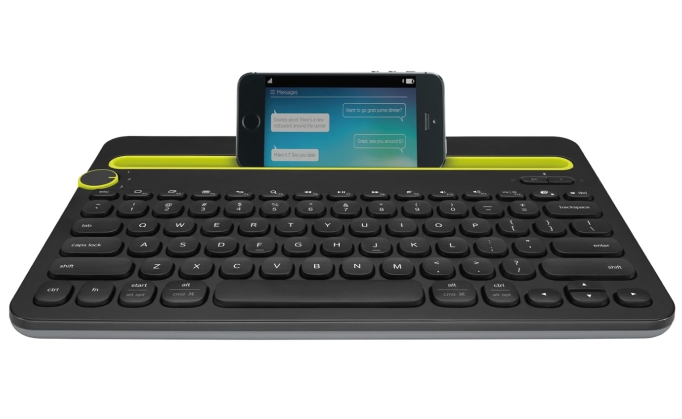 Logitech K480 Bluetooth Multi-Device Keyboard (Black) 920006380