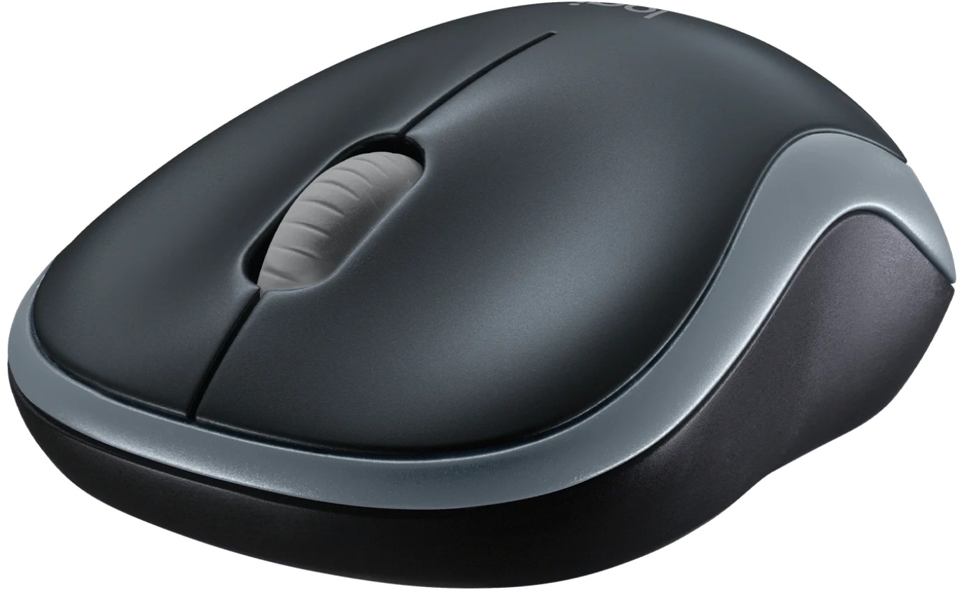 Logitech M185 Compact Wireless Mouse (Swift Gray) 910002255