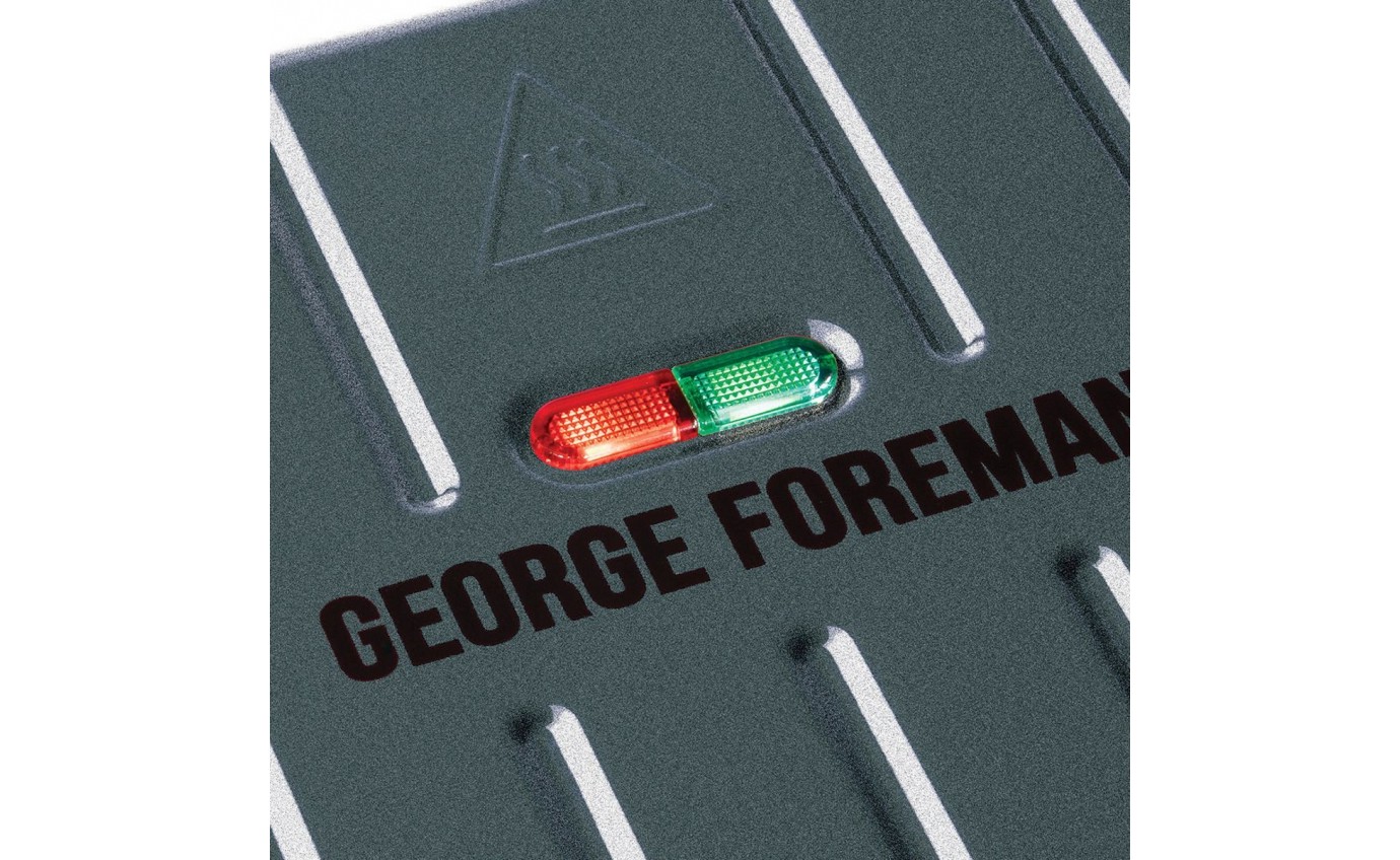 George Foreman Entertaining Steel Grill GR25051AU