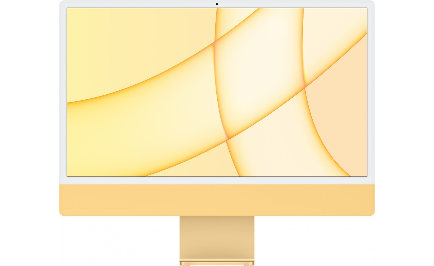 Apple iMac with Retina 4.5K Display 24-inch 8-core GPU 512GB (Yellow) [2021] Z12T