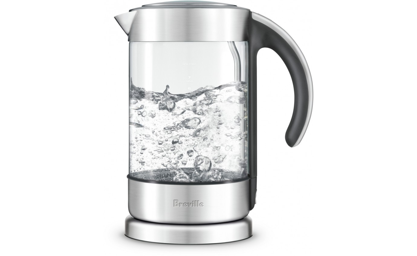 Breville the Crystal Clear™ Glass Kettle (Stainless Steel) BKE750CLR