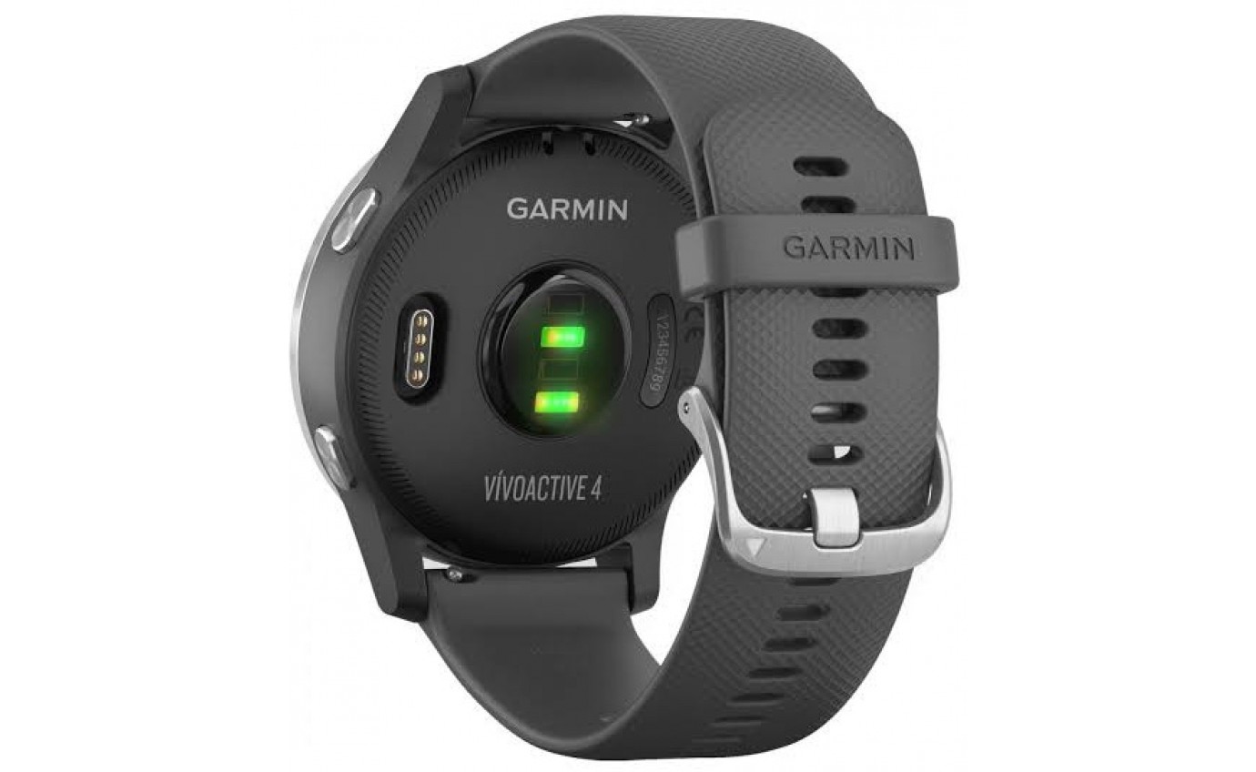 Garmin vivoactive® 4 Smartwatch (Shadow Grey/Silver) 100217402