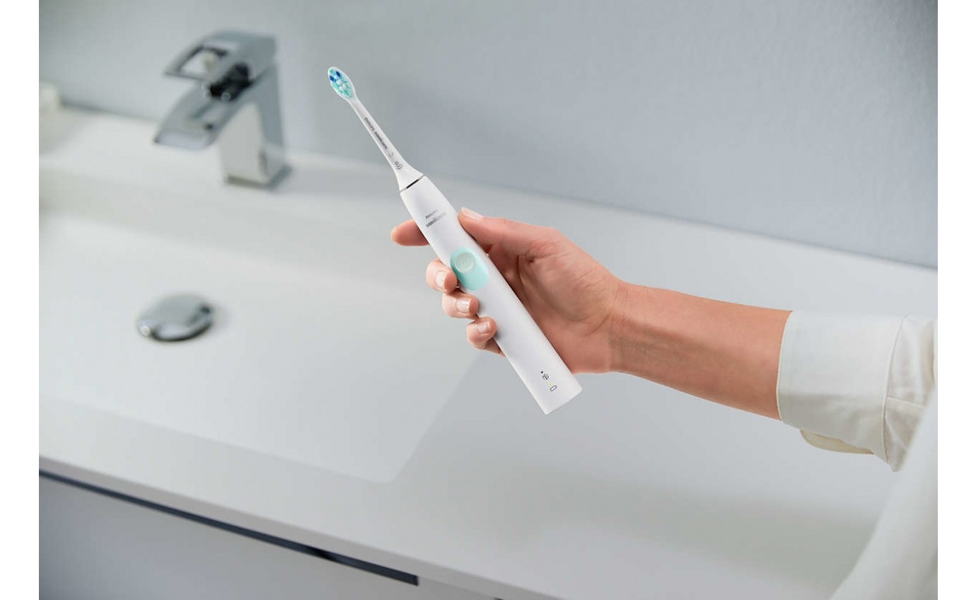Philips Sonicare ProtectiveClean 4300 Electric Toothbrush (White) HX680706