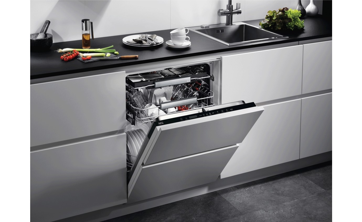 AEG 60cm Integrated Dishwasher with QuickSelect fse92000po