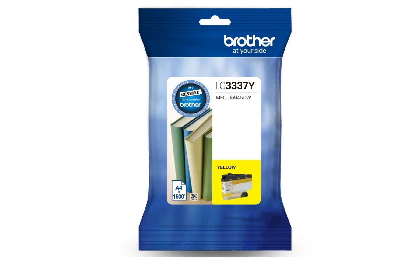Brother Yellow Ink Cartridge LC3337Y