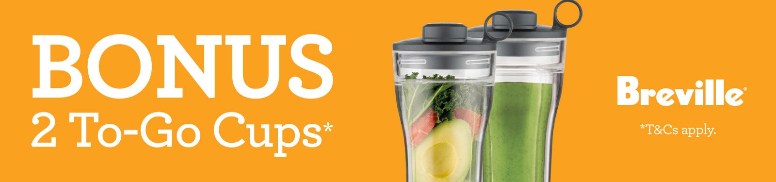 Breville Bonus To-Go Cups