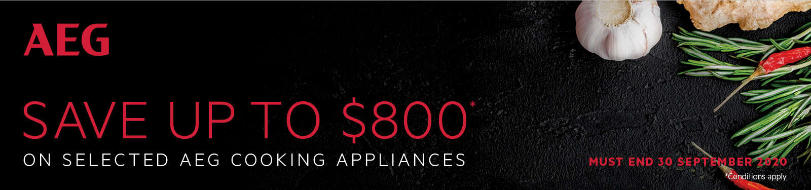 Save Up To $800 On Selected AEG Cooking Appliances