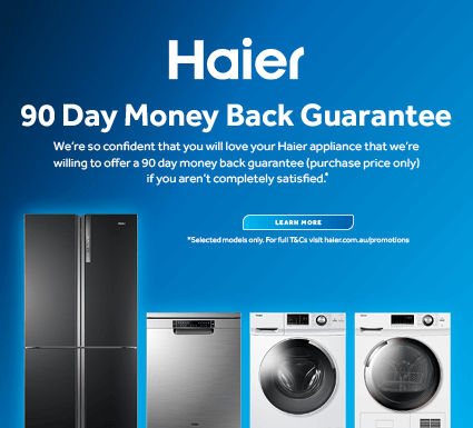 Haier 90 Day Money Back Guarantee