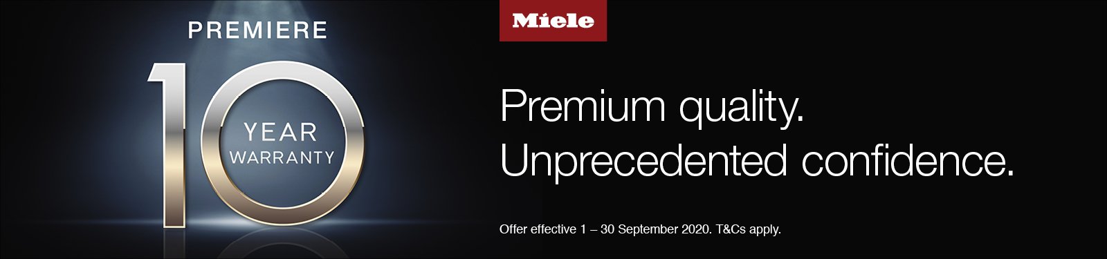 Miele 10 Year Warranty