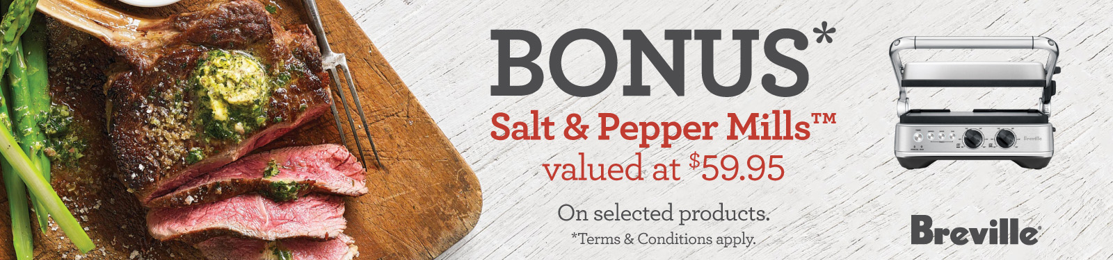 Breville Bonus S&P Mills