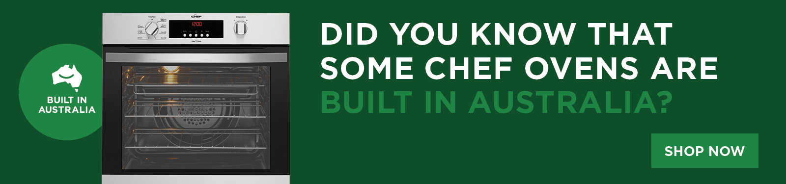 Chef Ovens Built In Aus