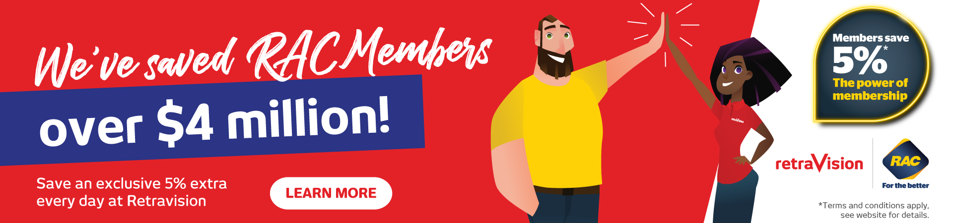 RAC Members Saved $4 Million