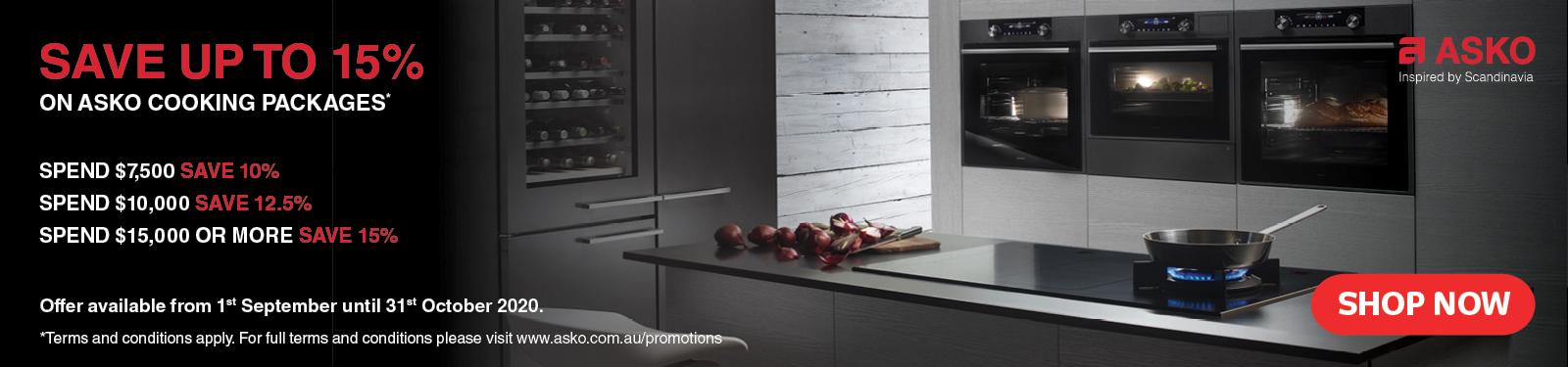 Save Up To 15% on Asko Cooking Packages