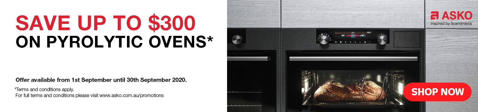 Save Up To $300 On Asko Ovens
