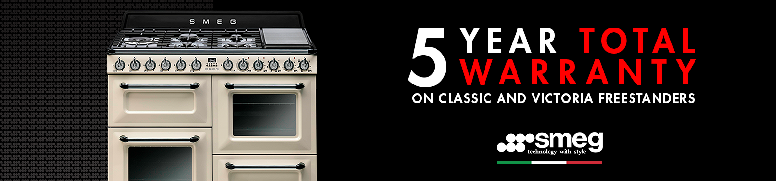 Smeg 5 Year Warranty