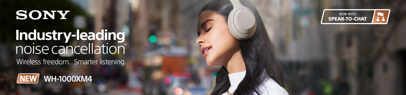 WH1000XM4B Sony Headphones